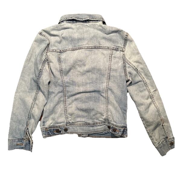 Old Navy Womens Jean Jacket Light Blue X-Small - Picture 6 of 6